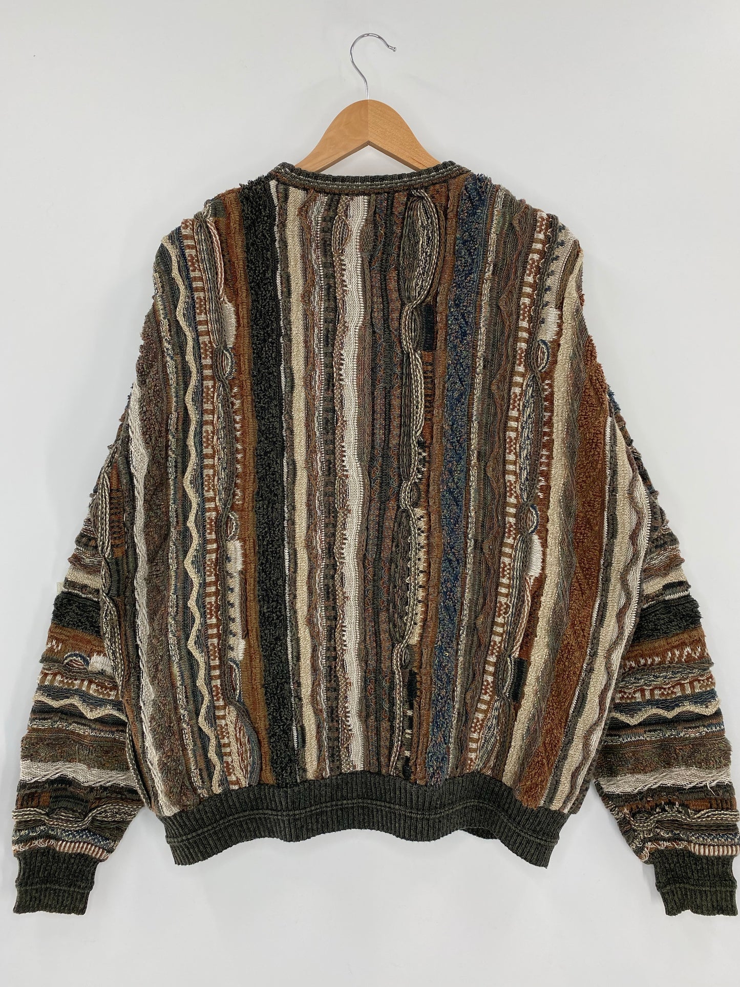 Vintage 3D COOGI- Style Size XL Knit Sweater / K4229