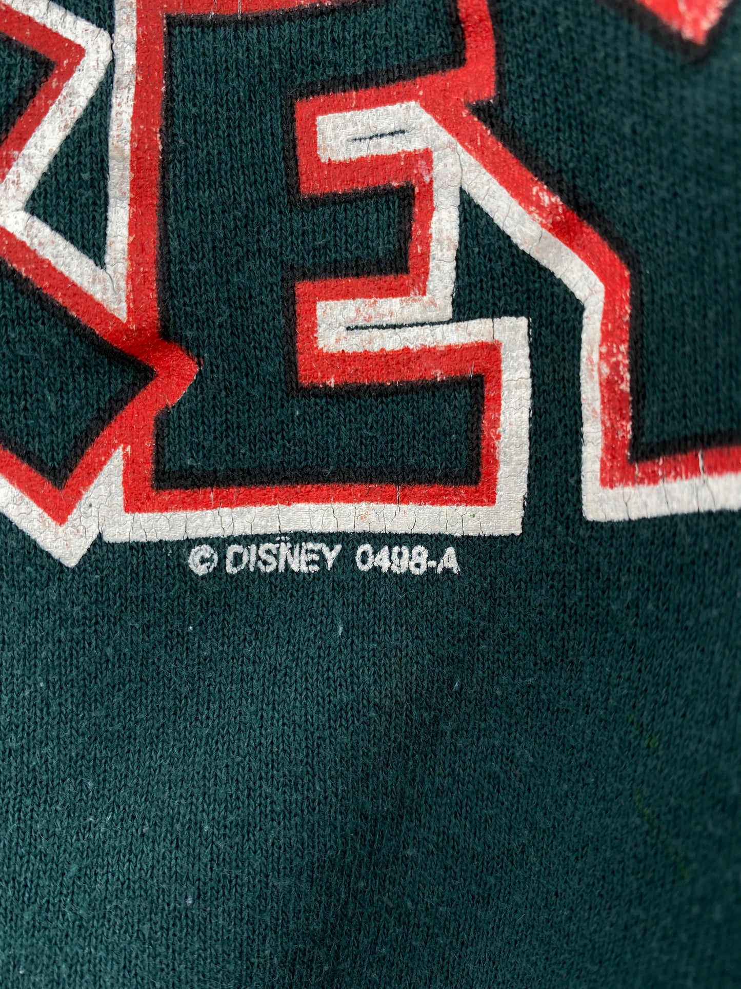 90’s DISNEY MICKEY Size Approx.L Vintage Sweat-Shirts / E1989S