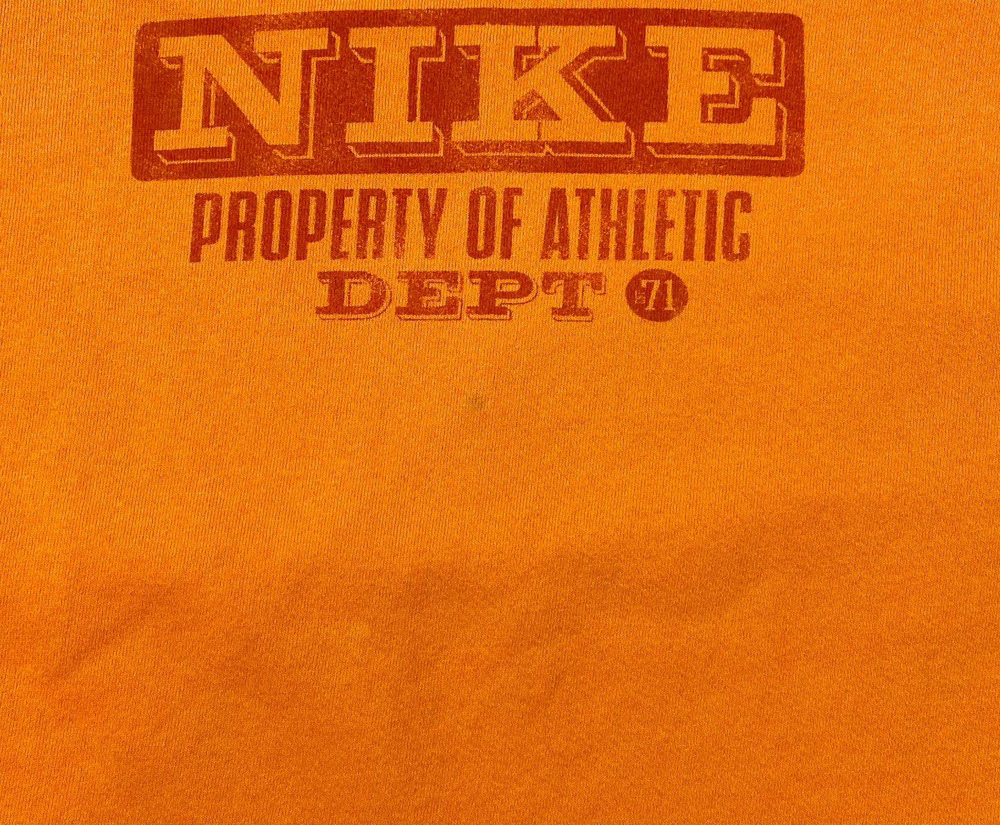 90’s Nike Size XL Made in USA Faded Vintage Sweat-Shirt / 6056