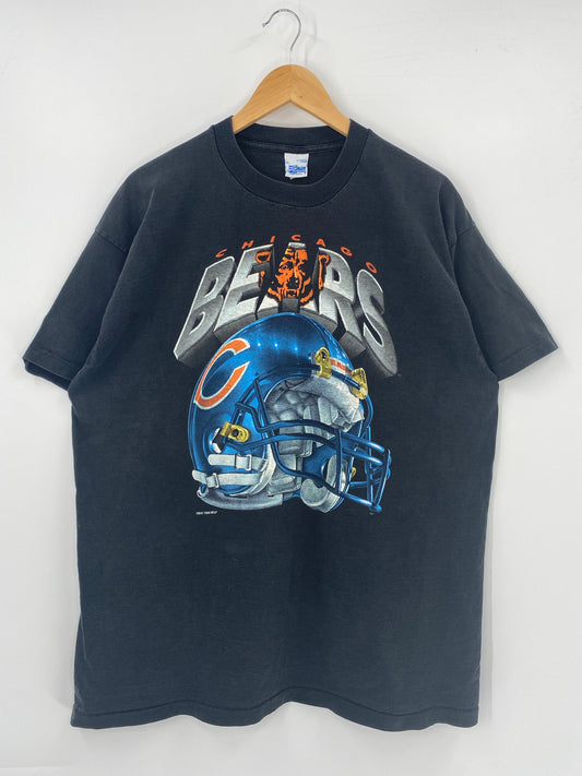 1994' CHICAGO BEARS Made in USA Size XL Vintage NFL T-shirt / K4922
