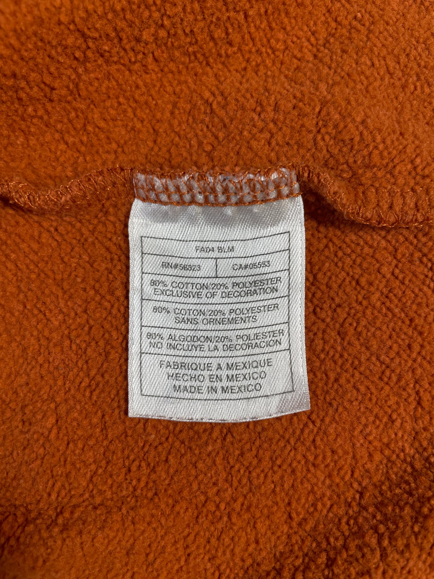 00' NIKE x TEXAS Size XL Vintage College Sweat-Shirt / A7070