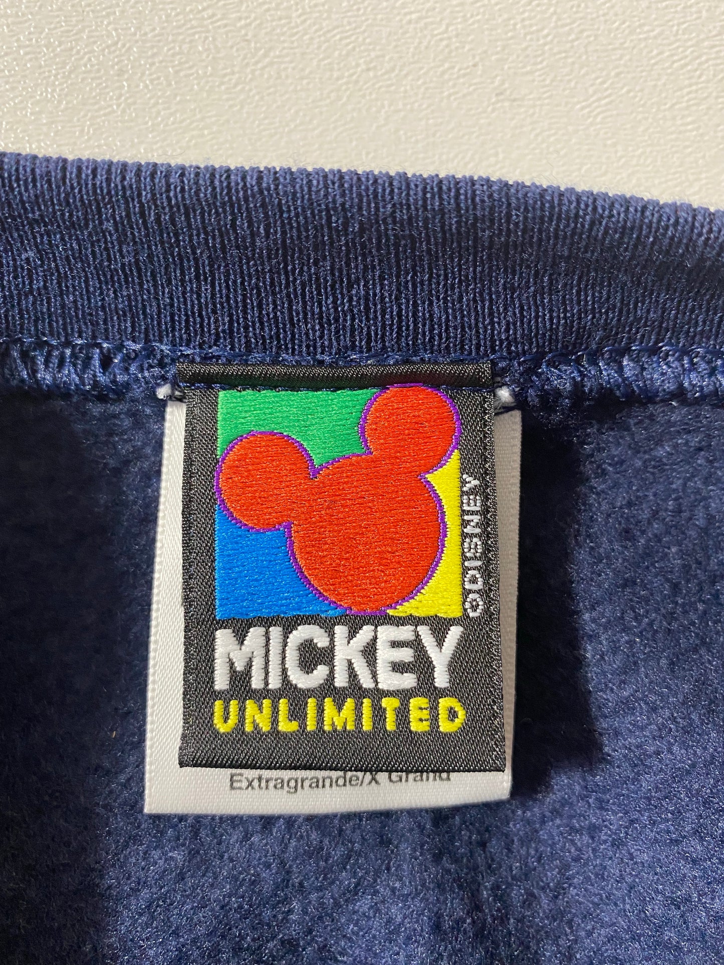 00' DISNEY MICKEY Size Kids XL Vintage Sweat-shirt / K7095