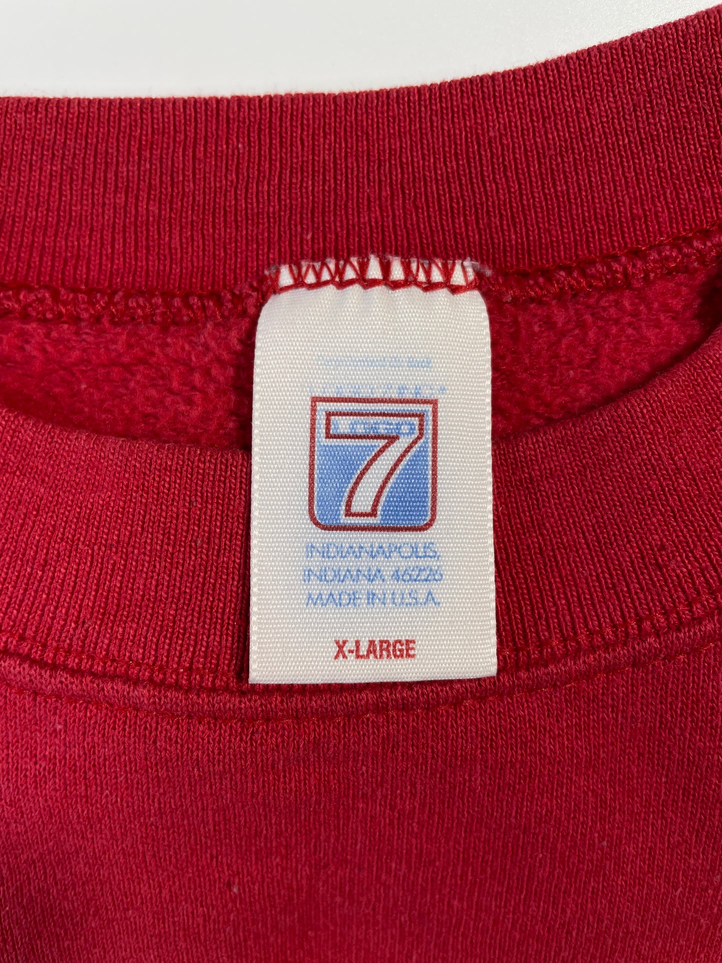 1995 SAN FRANCISCO 49ERS Made in USA Size XL Vintage NFL Sweat-Shirts / A8029