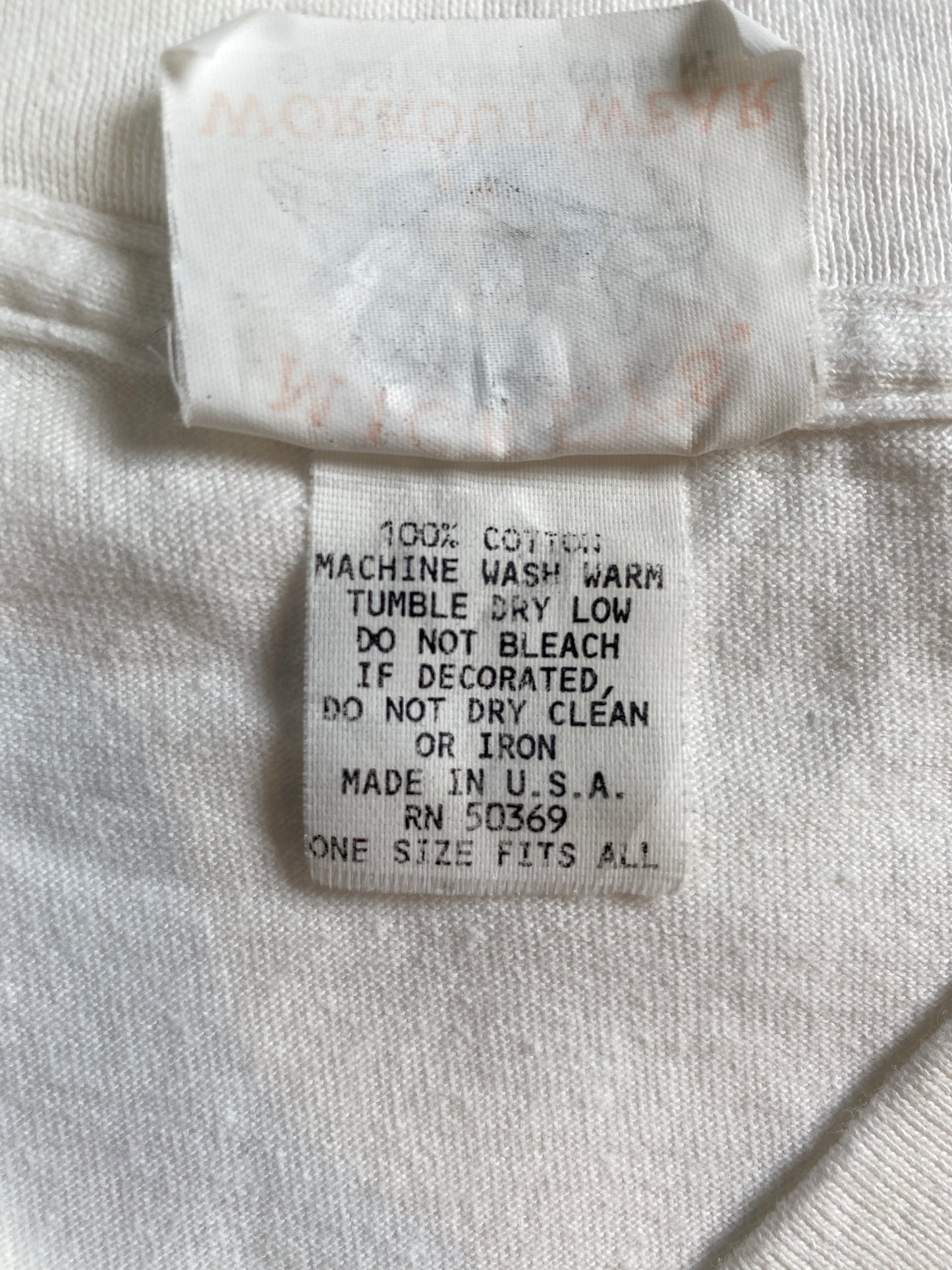 80's DISNEY MICKEY AND FRIENDS Made in USA Size One size(Approx.XL) Vintage T-Shirt / A3462