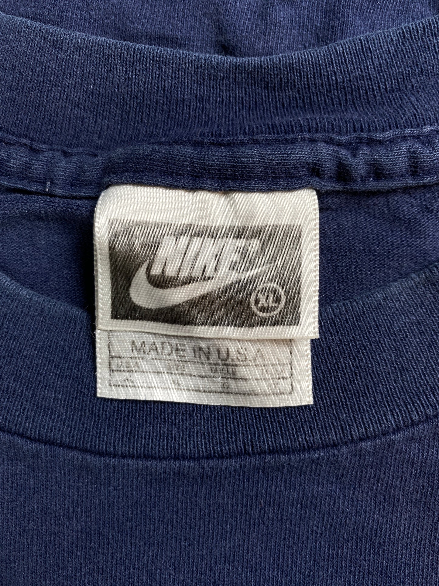 .90's NIKE BASKETBALL Made in USA Size XL Vintage T-Shirt / E6178T