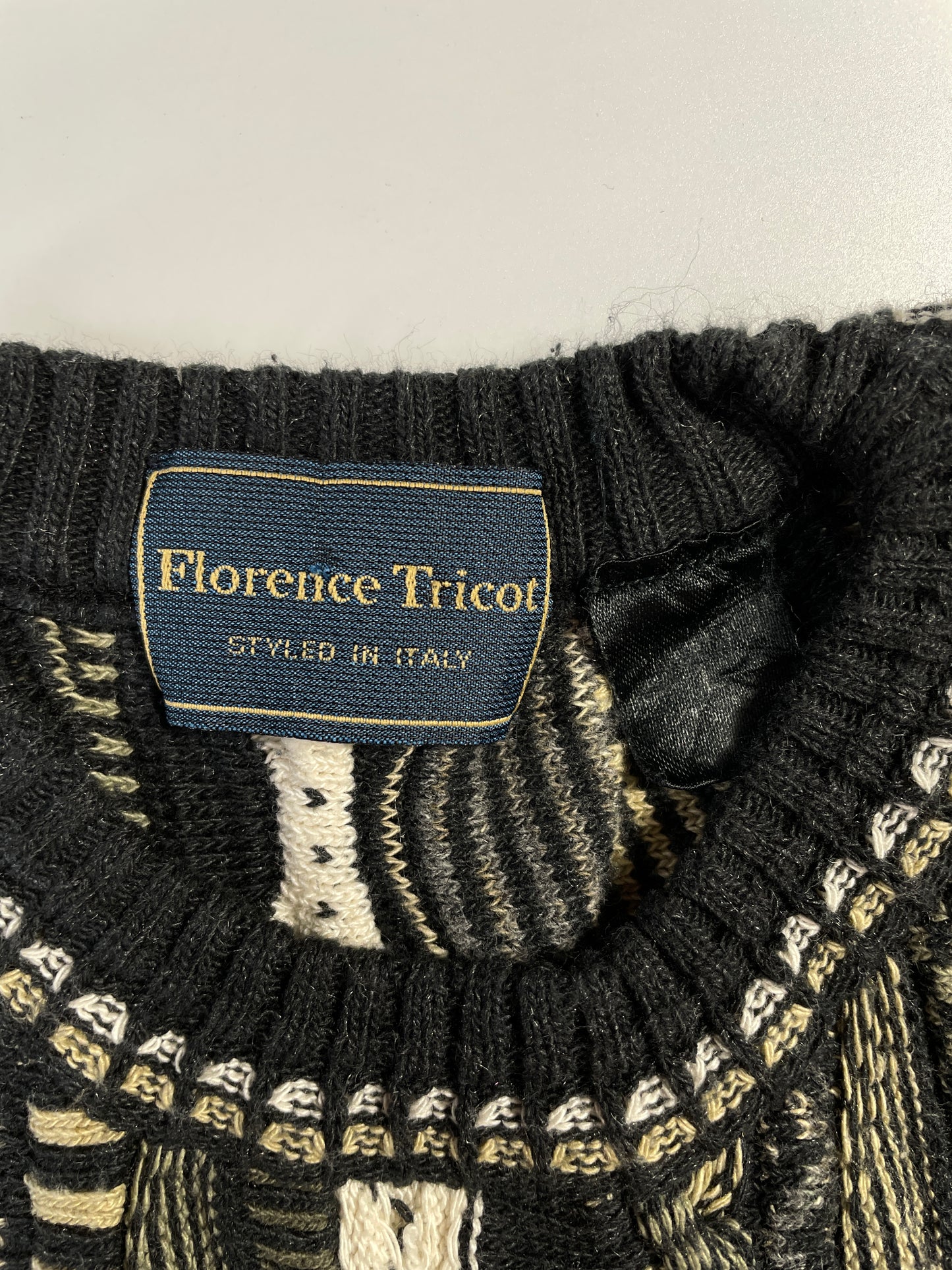 Vintage 3D COOGI- Style Size L Knit Sweater / A9403