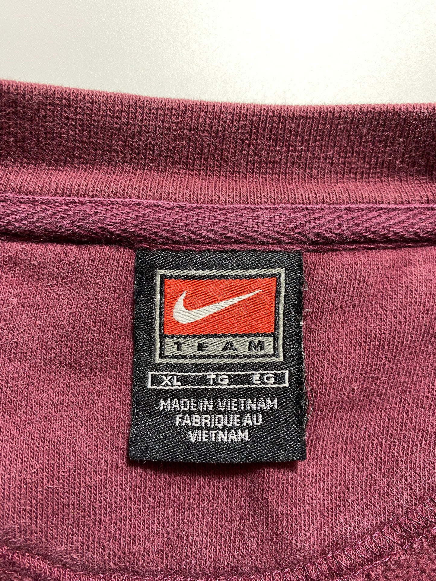 00' NIKE MISSISSIPPI Size XL Vintage Sweat-shirt / K5575