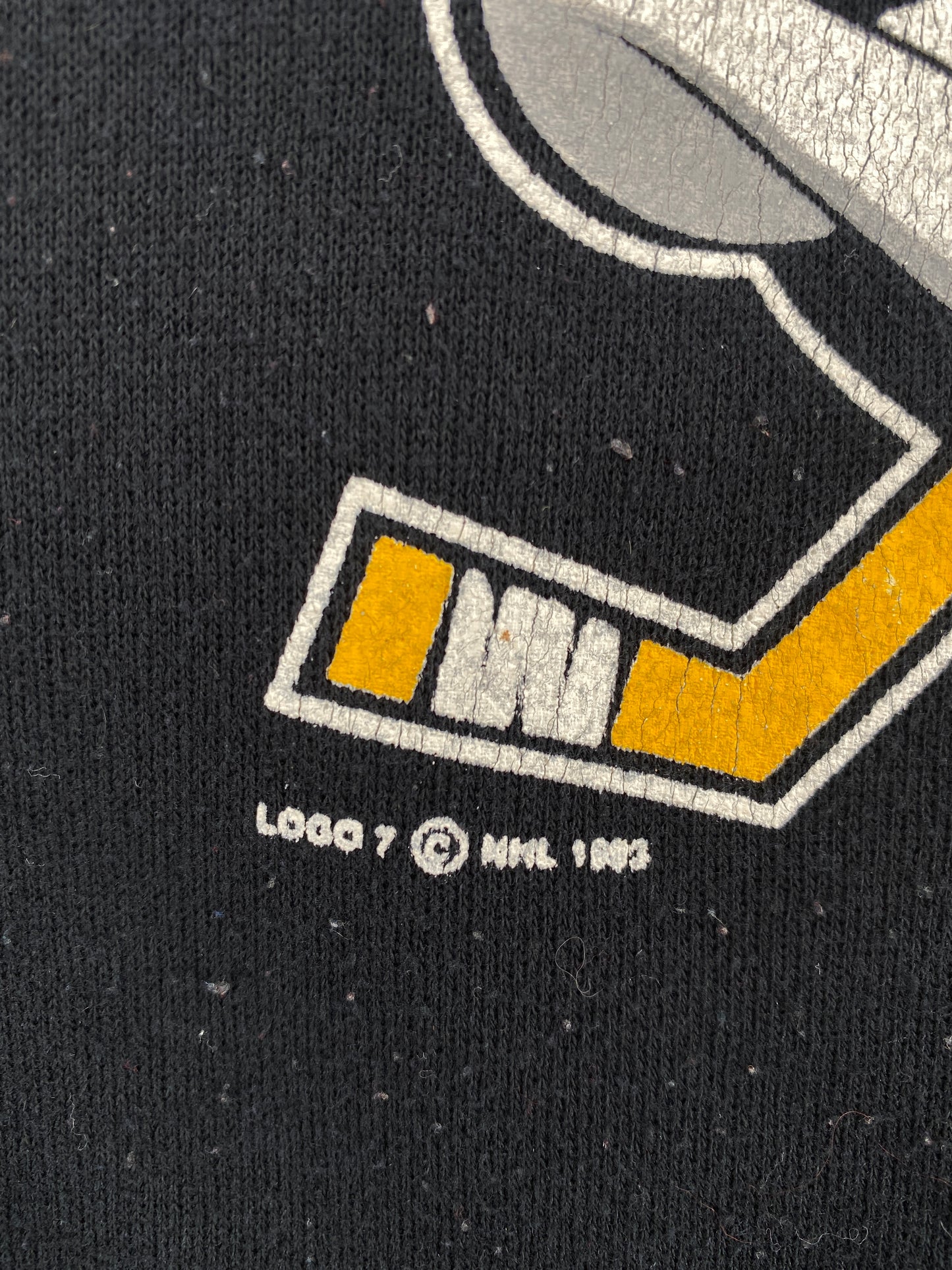 1993 ANAHEIM MIGHTY DUCKS Size XL Vintage NHL Sweat-Shirt / A4742