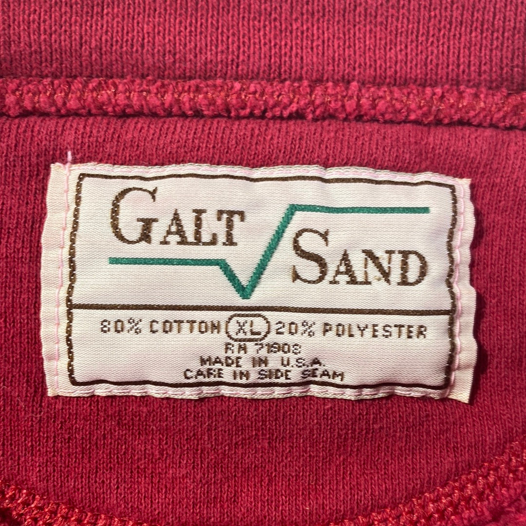 00' UNIVERSITY OF CRIMSON TIDE Made in USA Size XL Vintage College Sweat-shirt / A9666