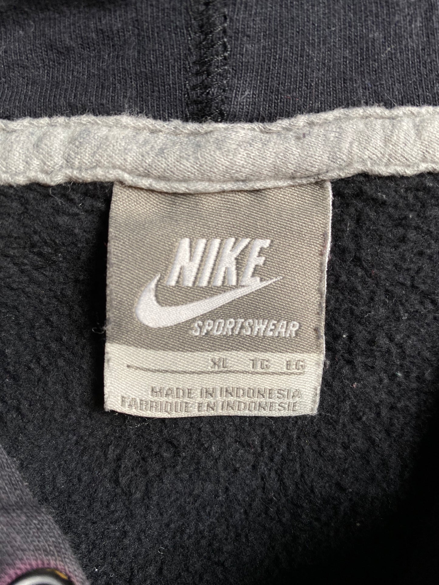 00' NIKE Size XL Vintage Hoodie Sweat-Shirt / A3217