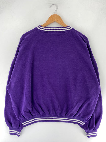 90’s LSU TIGERS Size XL College Sweat-shirt / F4114S