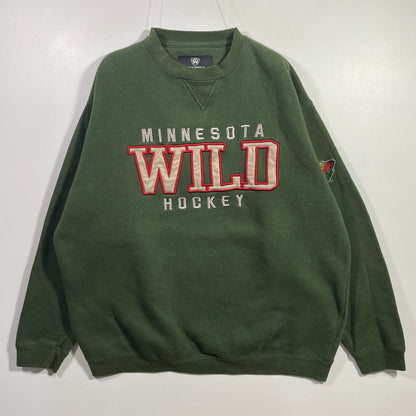 (XL) Vintage MINNESOTA WILD NHL Sweatshirt / A1056S