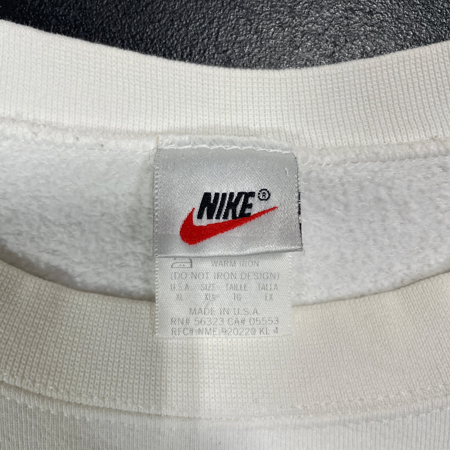 (XL) 90's NIKE Vintage Sweatshirt / A1565S