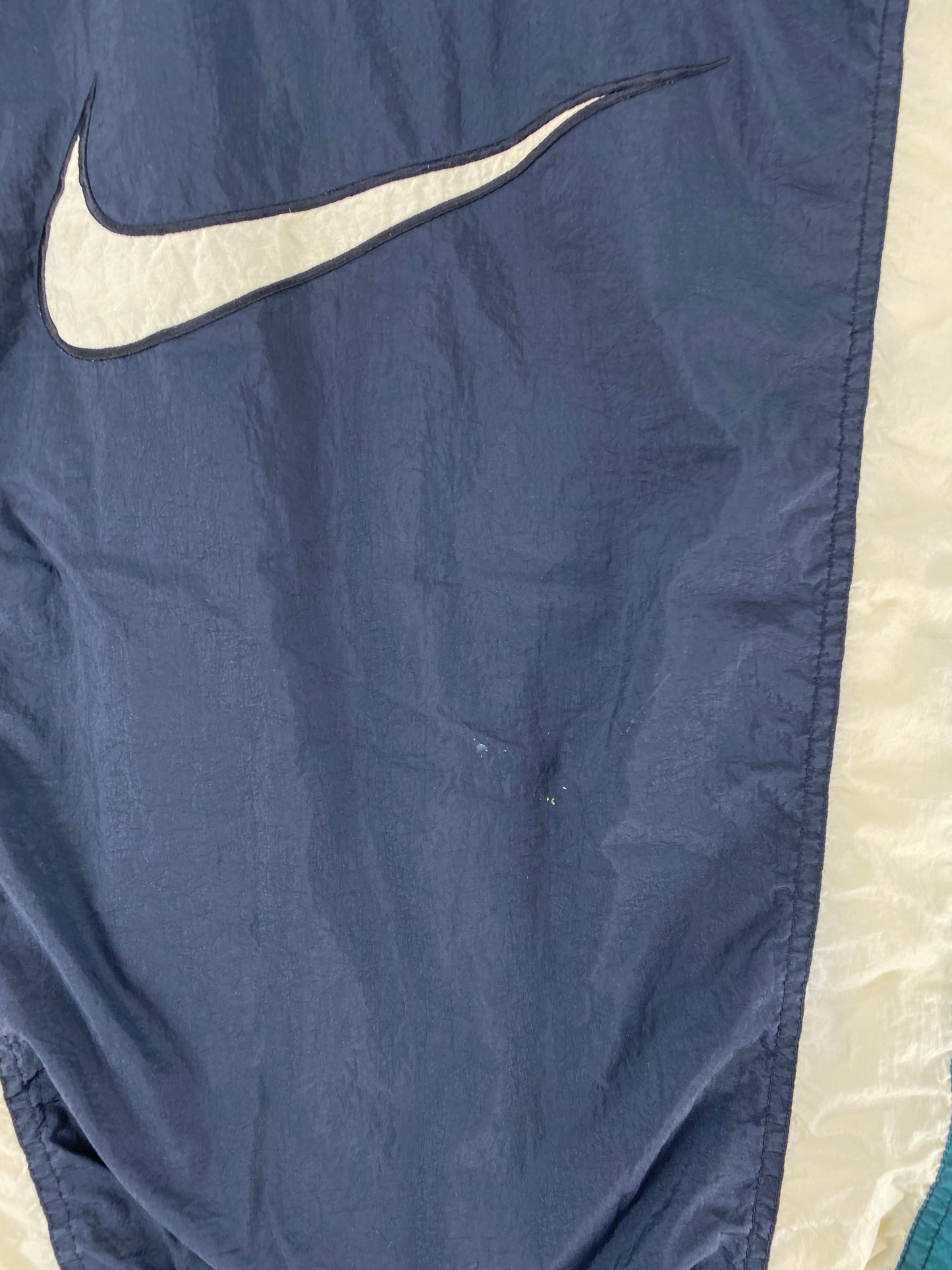 90's NIKE Size L Vintage Zip-up Nylon Jacket/ F3488N