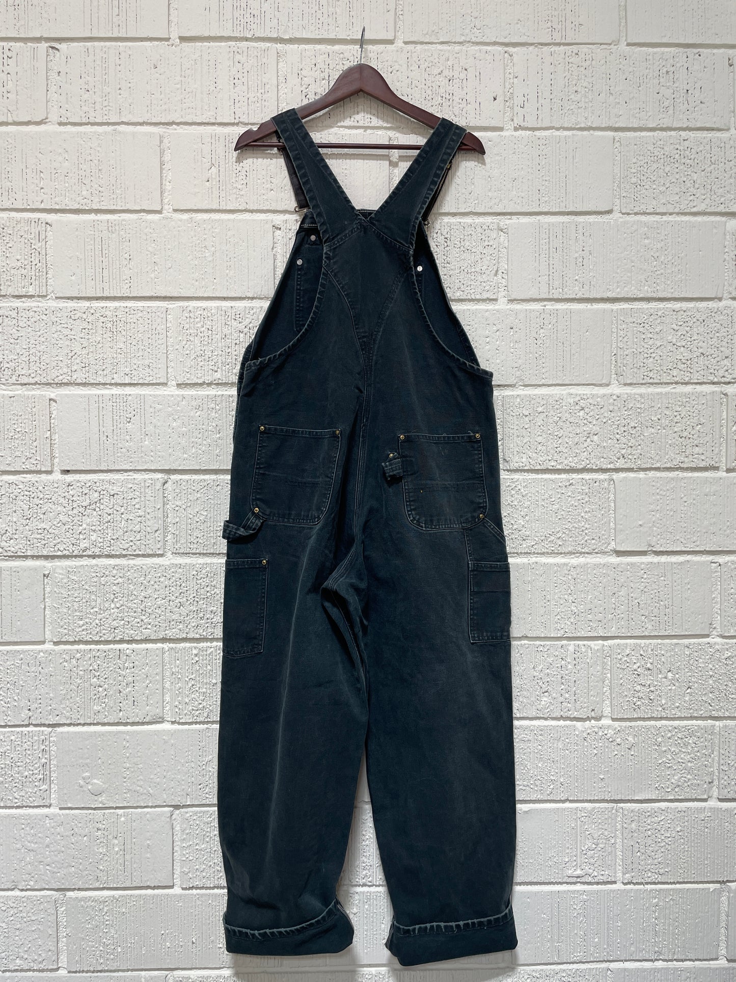 (W40xL30) Vintage CARHARTT Double Knee Overalls / A1319P