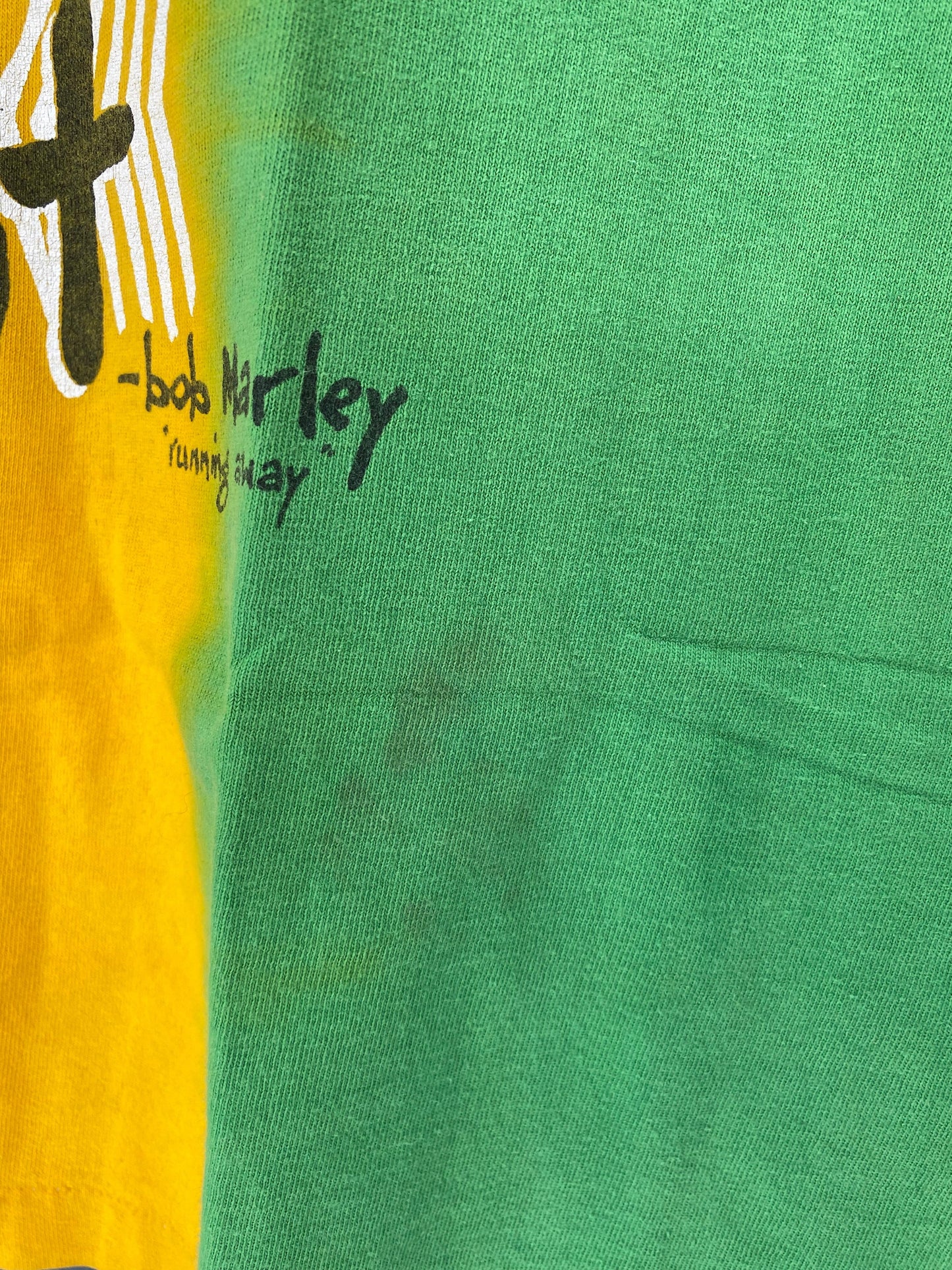90's BOB MARLEY Made in USA Size XL Vintage T-Shirt / F1113T