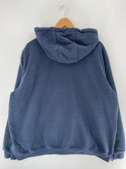.Vintage CARHARTT Size XL Vintage Zip-up Hoodie Sweat-Shirt / F3020S