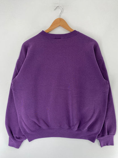 Vintage NORTHWESTERN Size L College Sweat-Shirt / F5242S