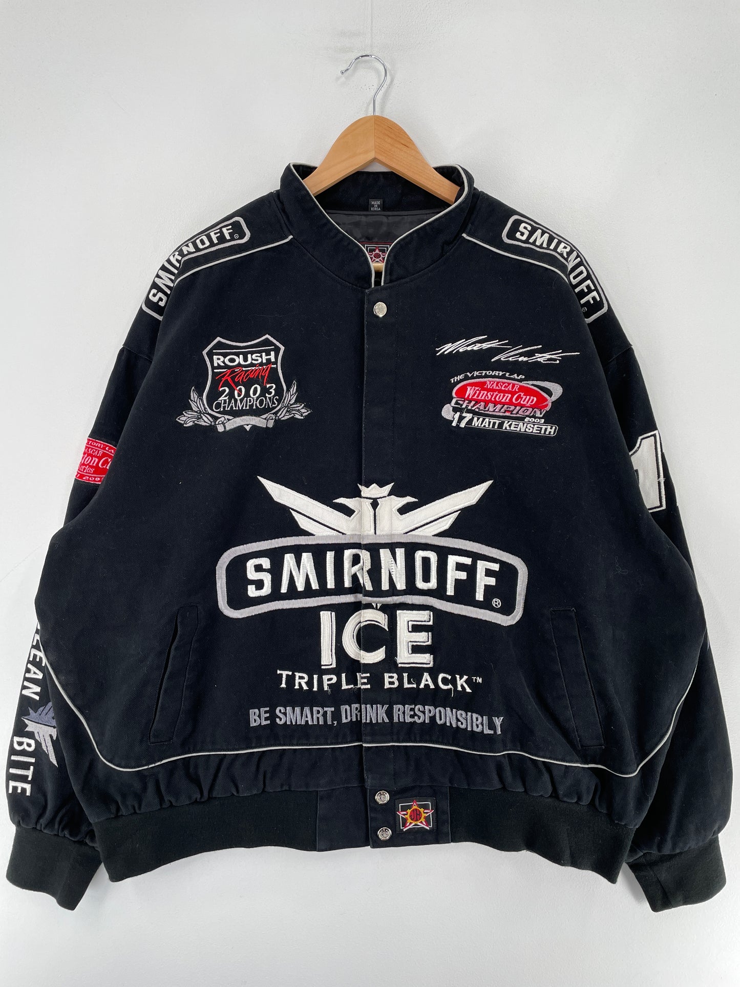 Vintage NASCAR WINSTON CUP Size XXXL Racing Jacket / F2645J