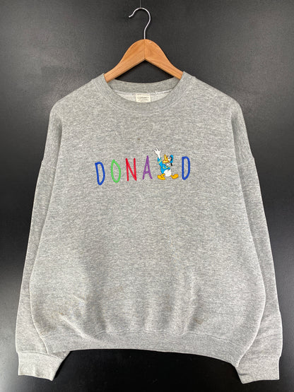 90’s DISNEY DONALD Made in USA Size XL Vintage Sweat-shirt / G5826S
