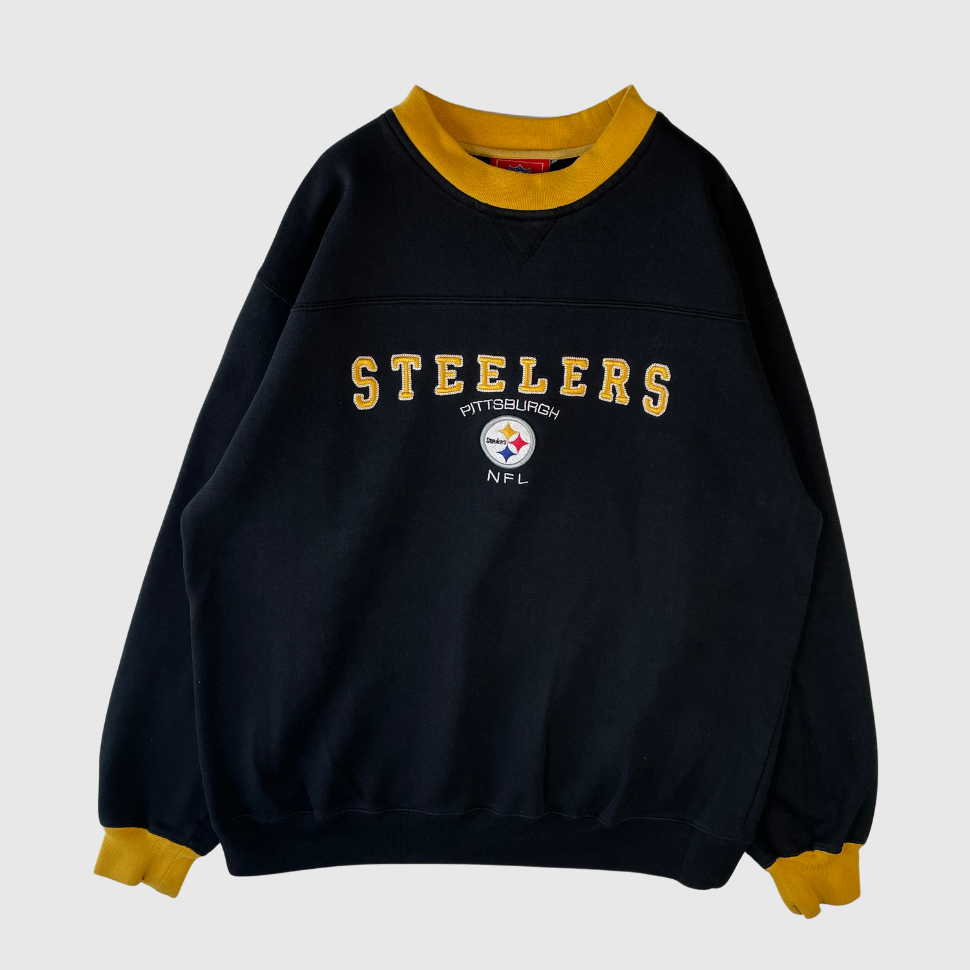 (L) 00' PITTSBURGH STEELERS Vintage NFL Sweatshirt / A0105S