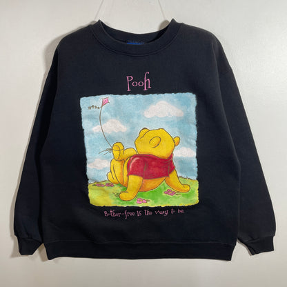(Ladies.S/M) 90’s WINNIE THE POOH Vintage Sweatshirt / A1228S