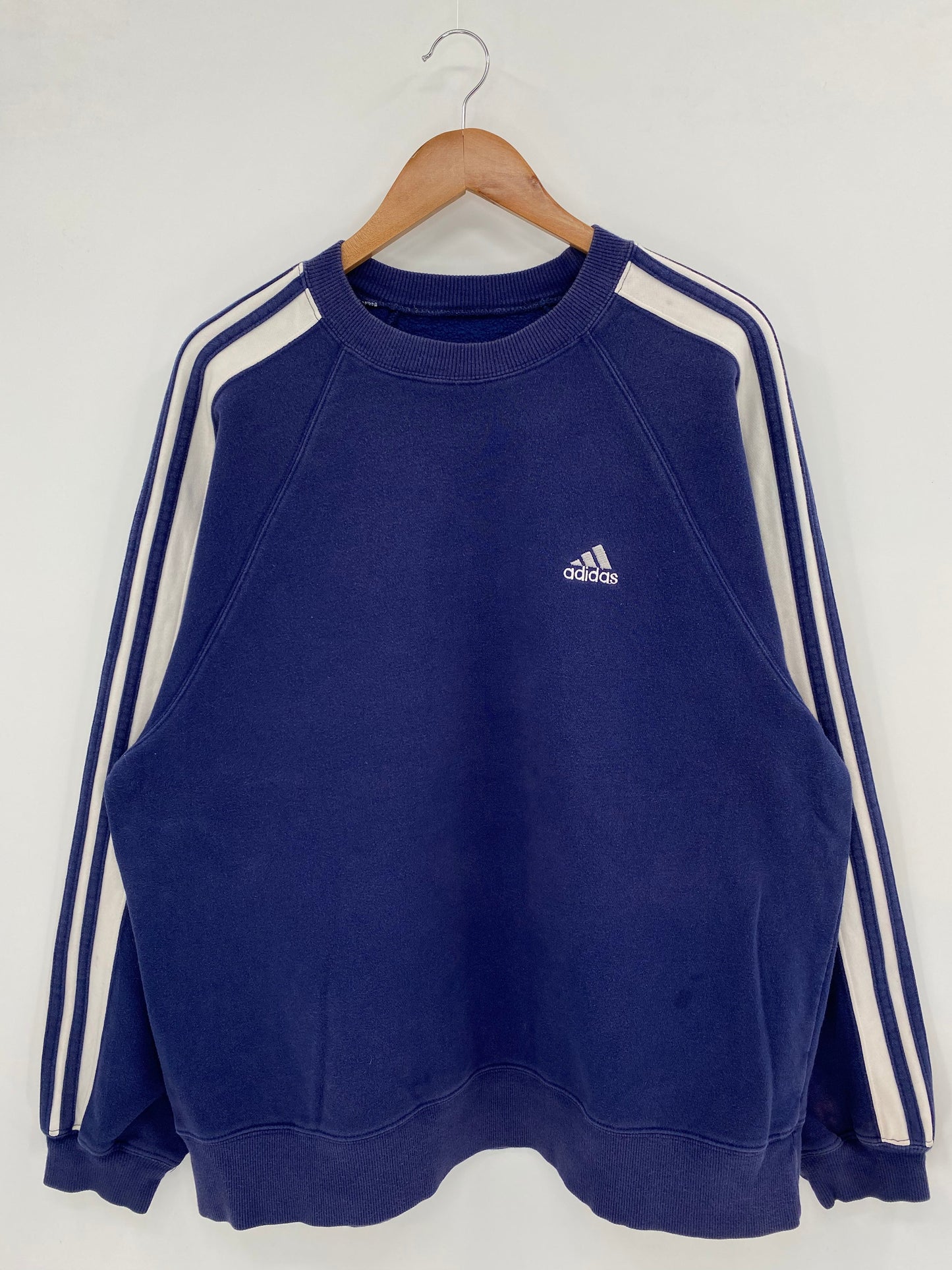 90’s ADIDAS Size No tag (Approx.XL) Sweat-Shirt / F6037S