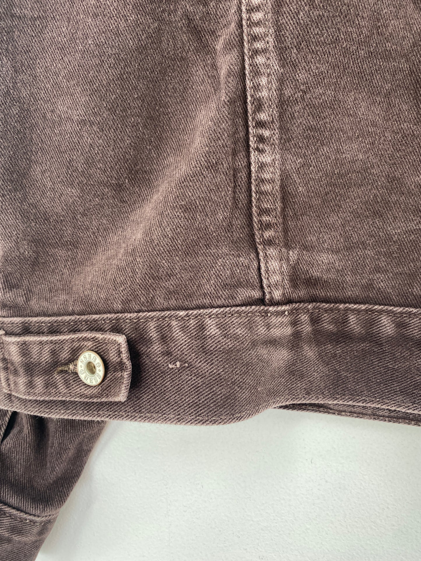 90's GUESS JEANS Made in USA Size XL Vintage Denim Jacket / F6817J