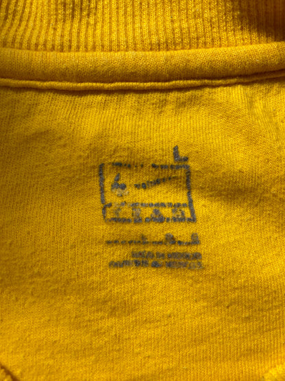 Vintage NIKE x WEST VIRGINIA Size L College Sweat Shirt / G3497S