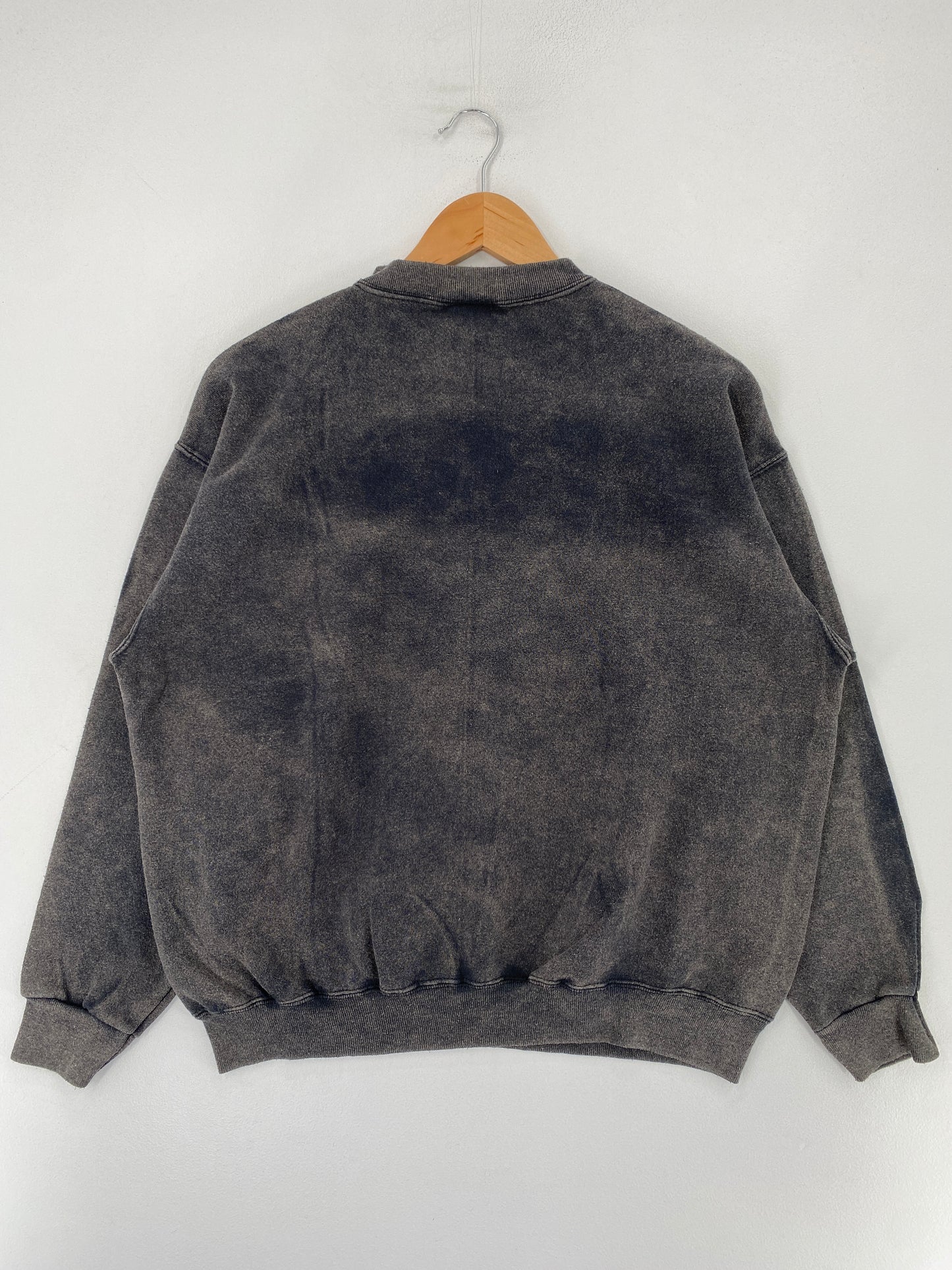 90's GEORGETOWN Made in USA Size L Vintage College Sweat Shirt / F8980S