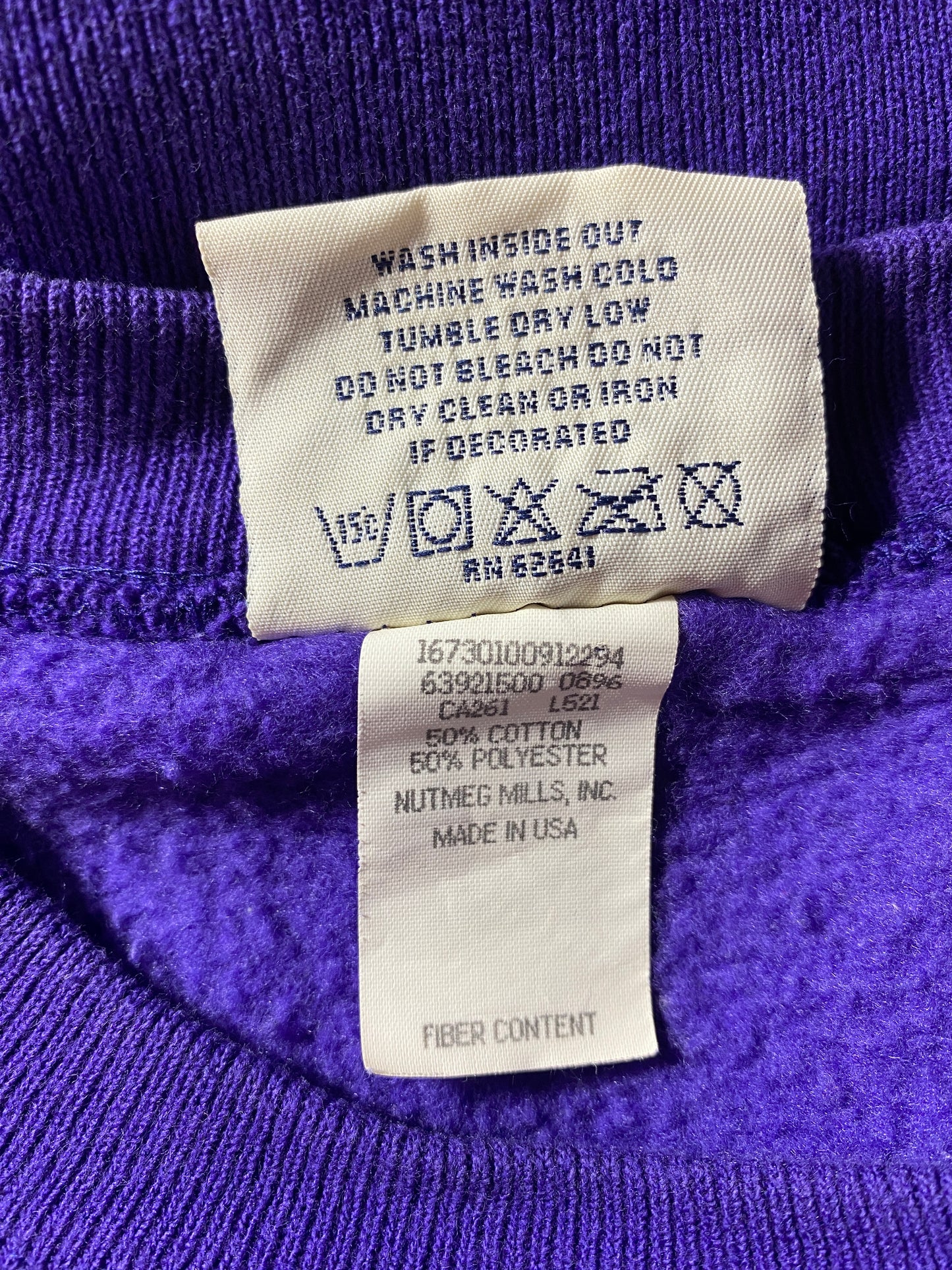 90's LOS ANGELES LAKERS Made in USA Size M Vintage NBA Sweat-Shirt / F9162S