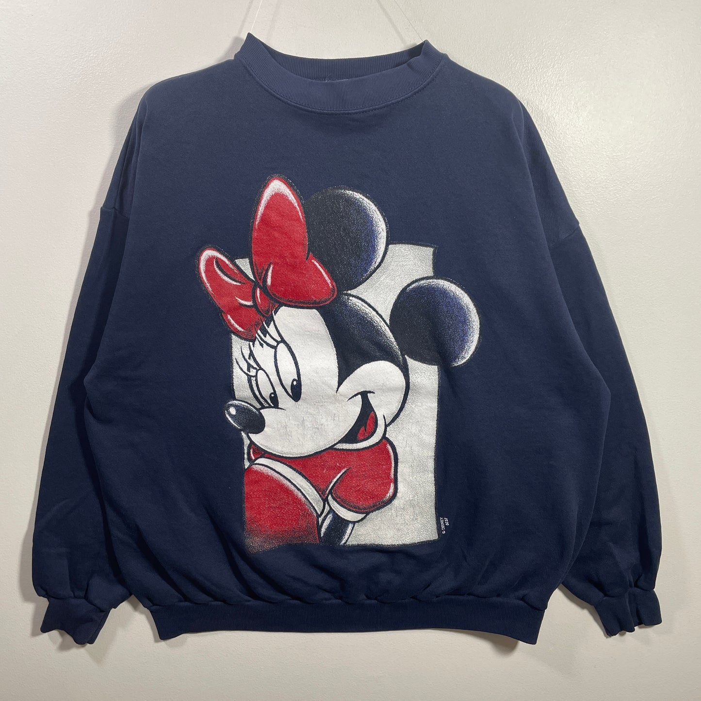(Approx.L) 90's DISNEY MINNIE MOUSE Vintage Sweatshirt / A1104S