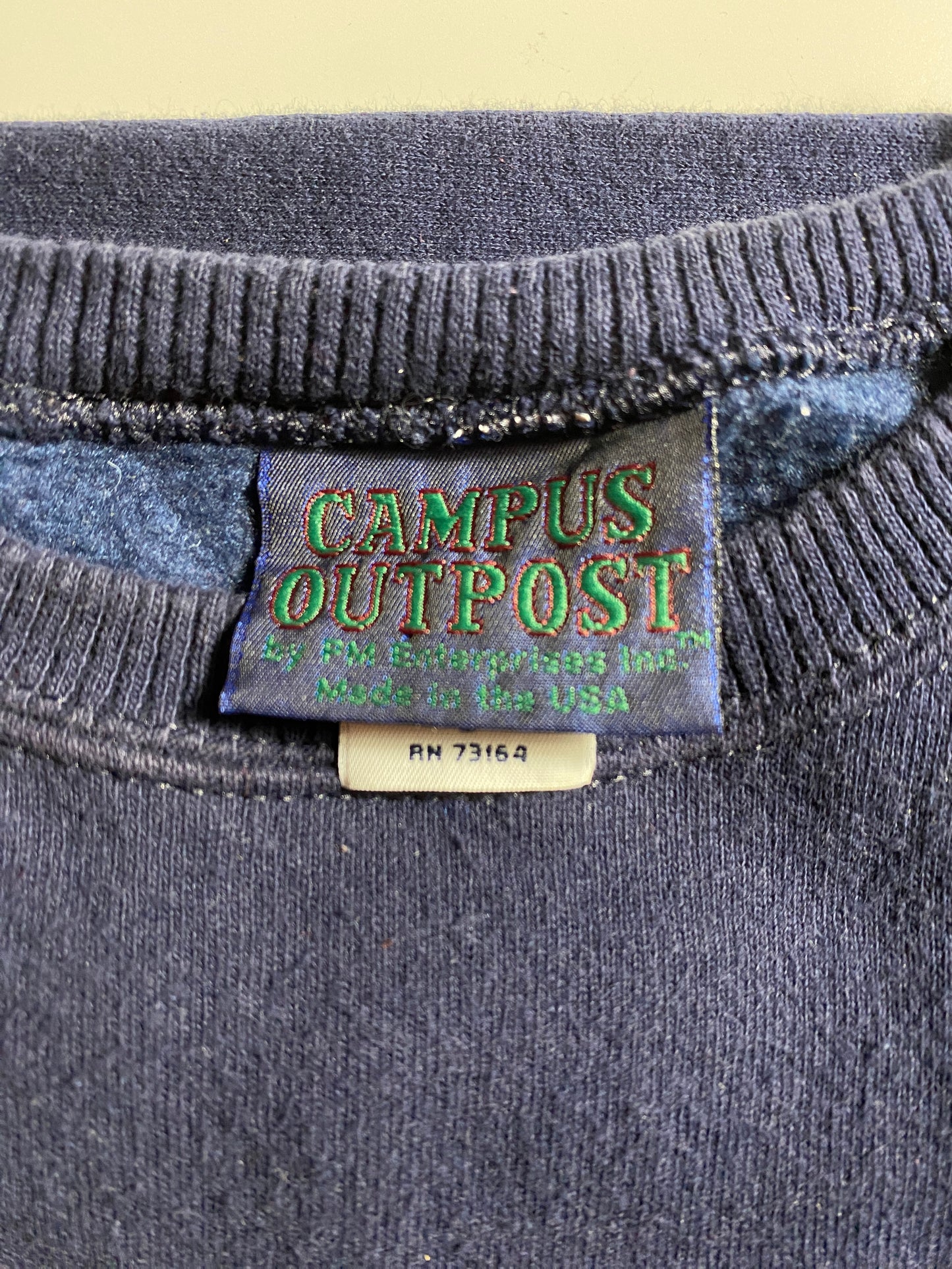 90's SYRACUSE Made in USA Size L Vintage College Sweat-Shirt / F5538S