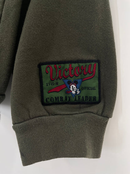 90’s DISNEY MICKEY ACE Size Approx.XL Vintage Sweat-shirt / F8547S