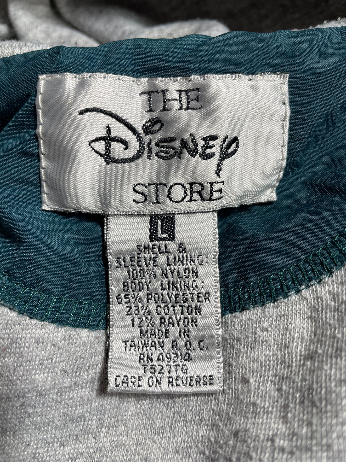 Vintage DISNEY TIGGER Size L Padded Nylon Jacket / F5245N