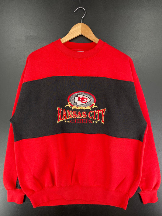 90’s KANSAS CITY CHIEFS Size L NFL Sweat-Shirt/ F1663S