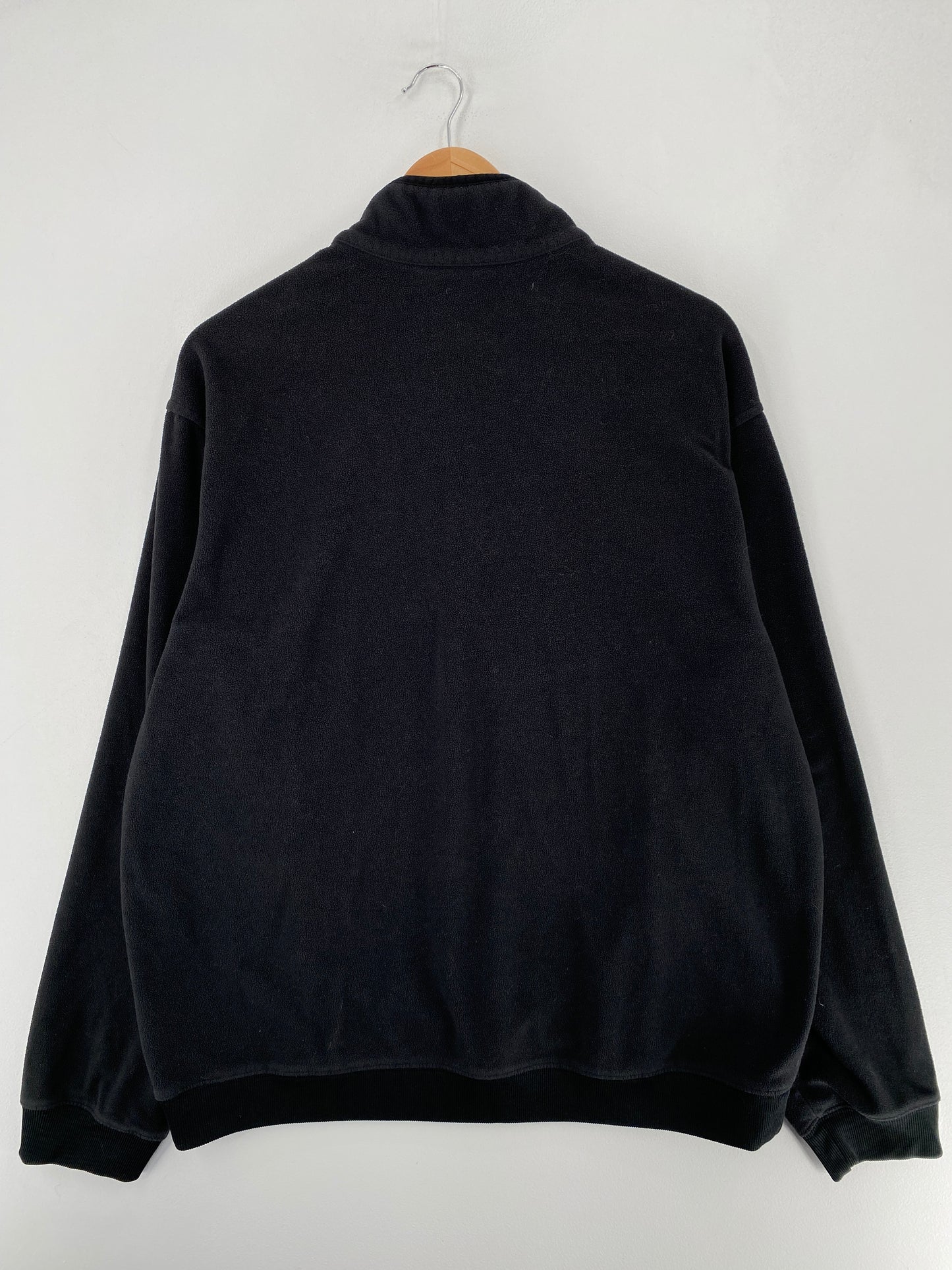 00' NIKE MINI SWOOSH Size XL Vintage Half Zip Fleece Jacket / F6563F