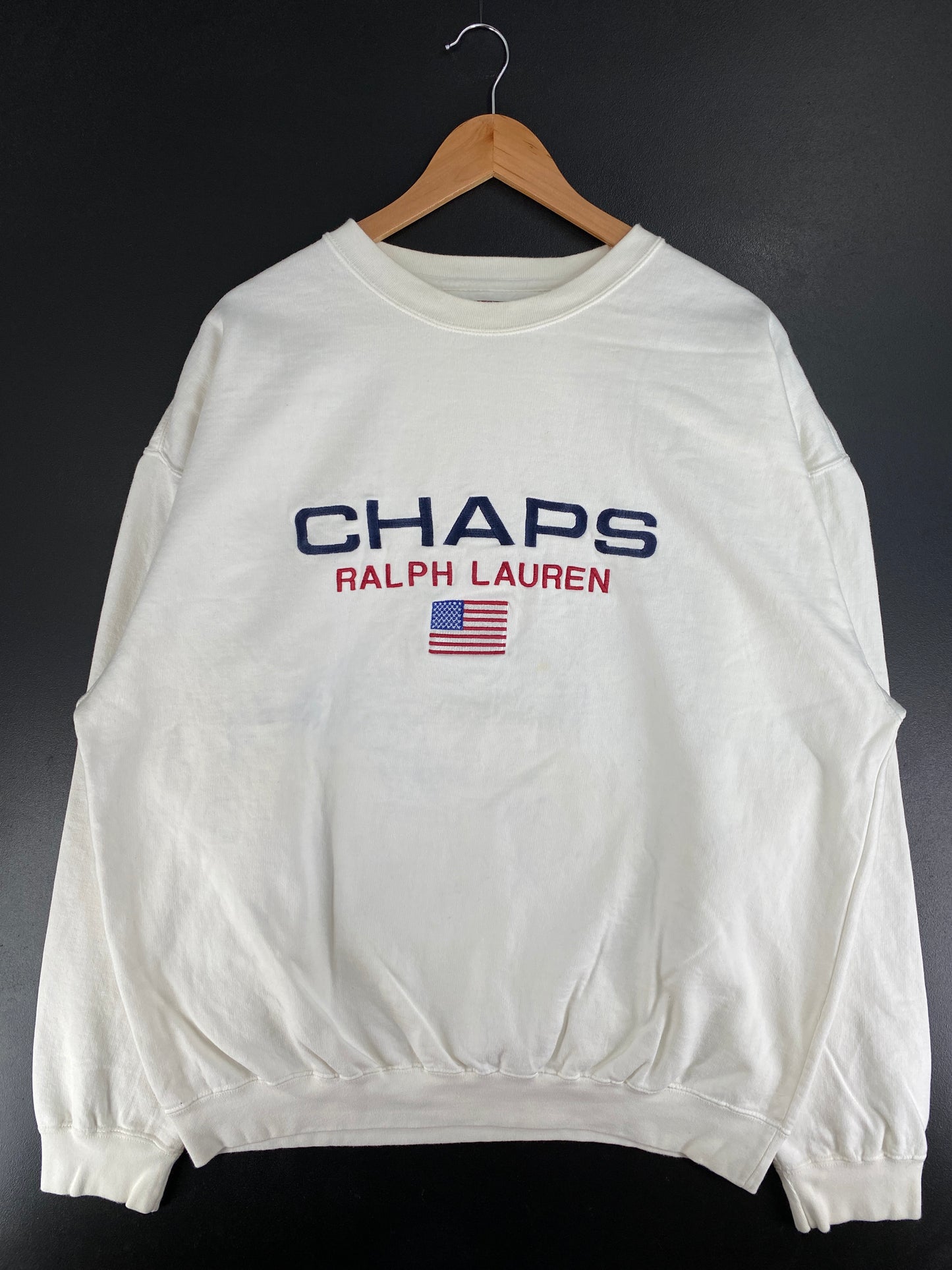 Vintage CHAPS RALPH LAUREN Size XXL Sweat-Shirt / F6411S