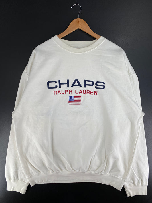 Vintage CHAPS RALPH LAUREN Size XXL Sweat-Shirt / F6411S
