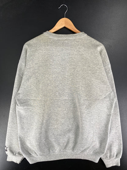 1997 STARTER x NEBRASKA HUSTLERS Made in USA Size L Vintage NFL Sweat-Shirt / F3461S