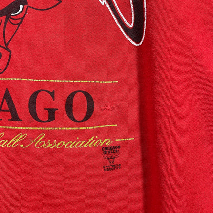 (Approx.L) 90’s CHICAGO BULLS Vintage NBA Sweatshirt / A0992S