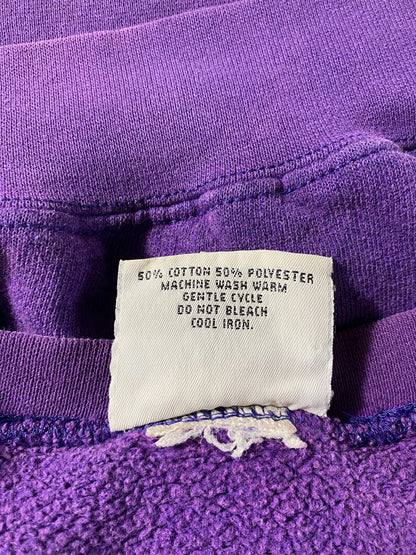 90's "WHO CARES?" Made in USA Size L Vintage Sweat-shirt / F9140S