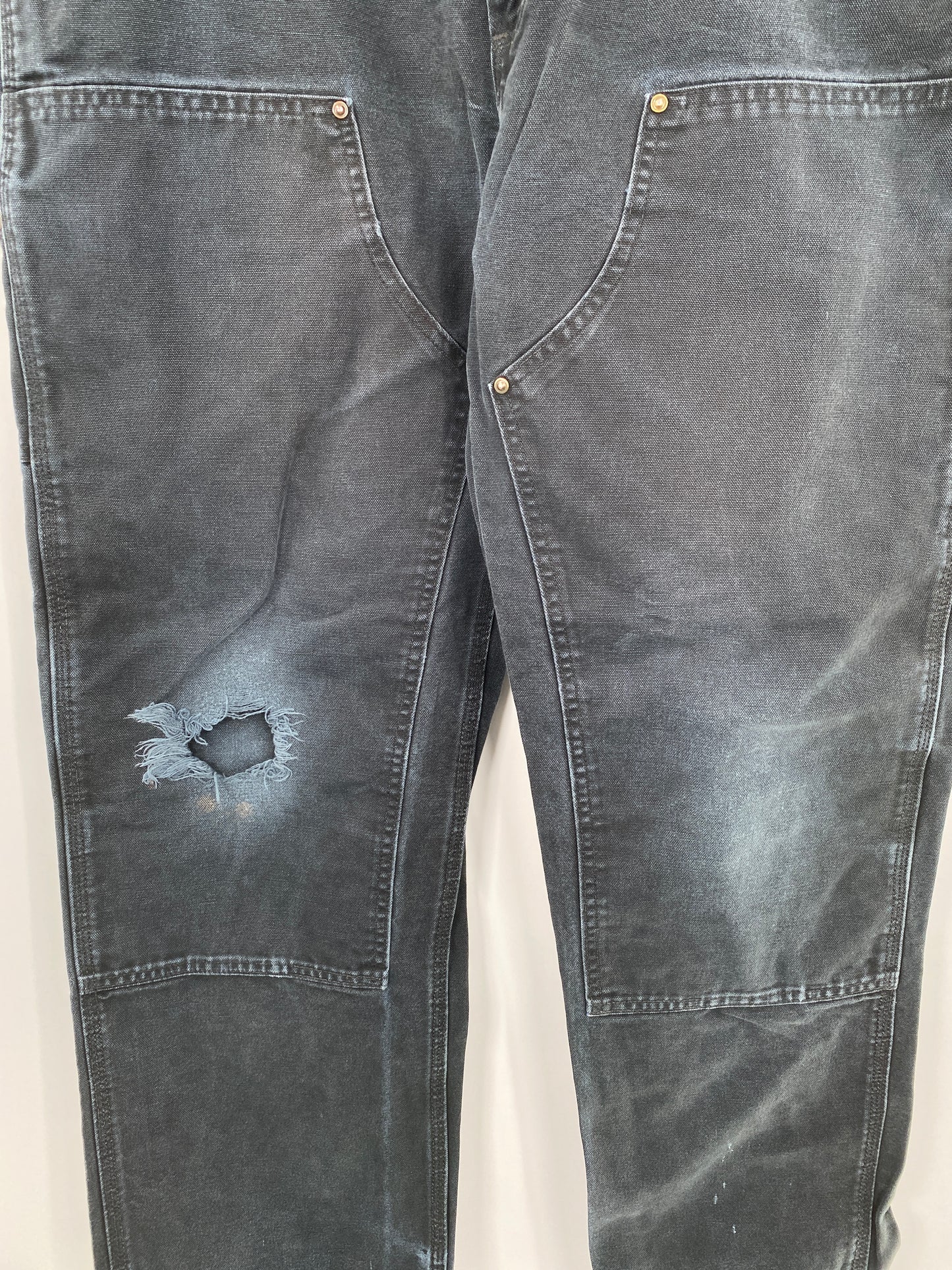 Vintage CARHARTT Double Knee Size W34xL30 Duck Pant / F5658P