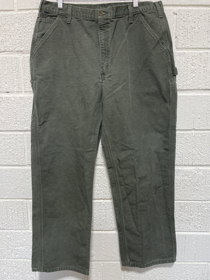 (W38xL32) Vintage CARHARTT Duck Pants / A1156P