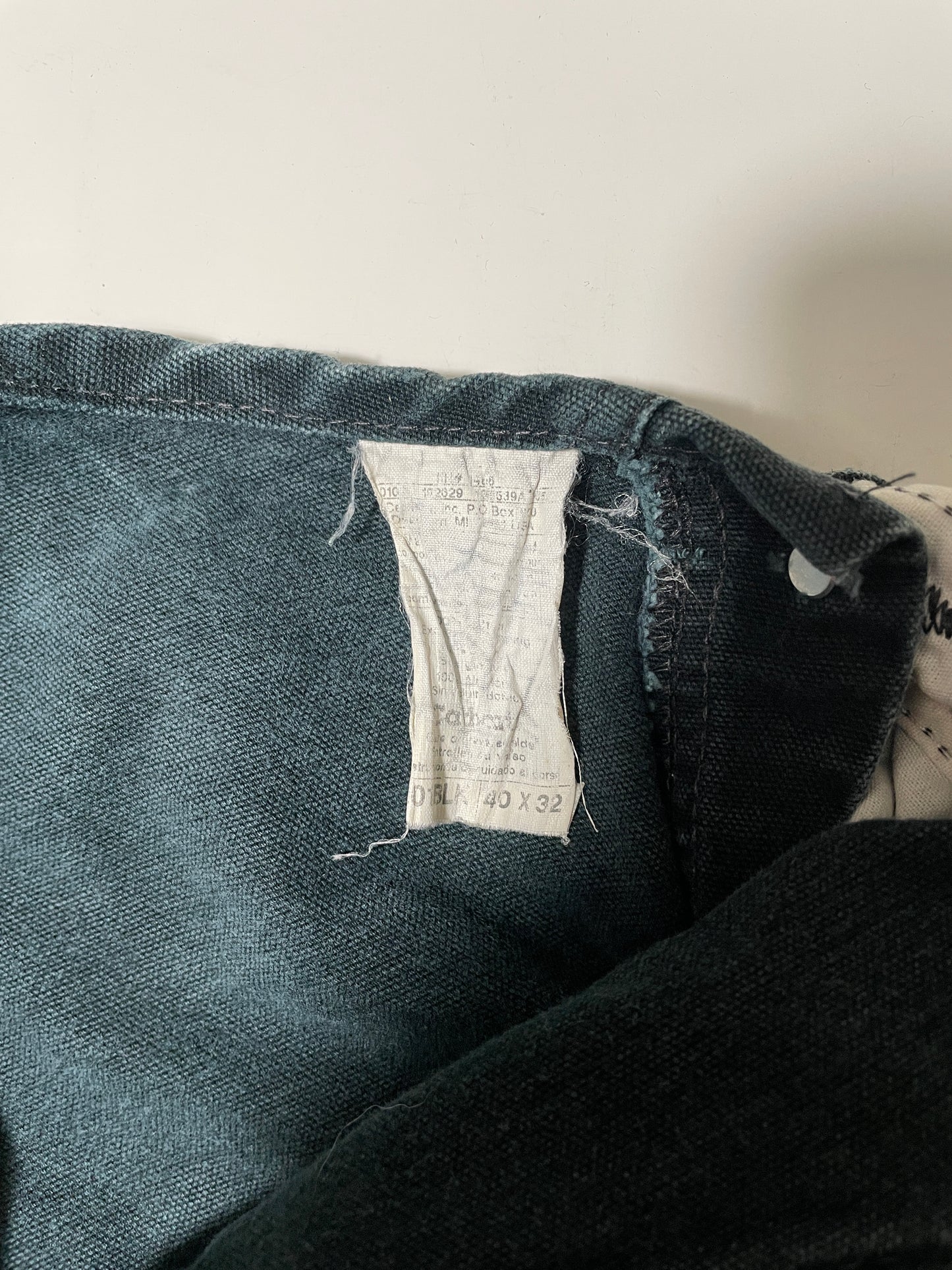 (W40xL30) Vintage CARHARTT Double Knee Overalls / A1319P