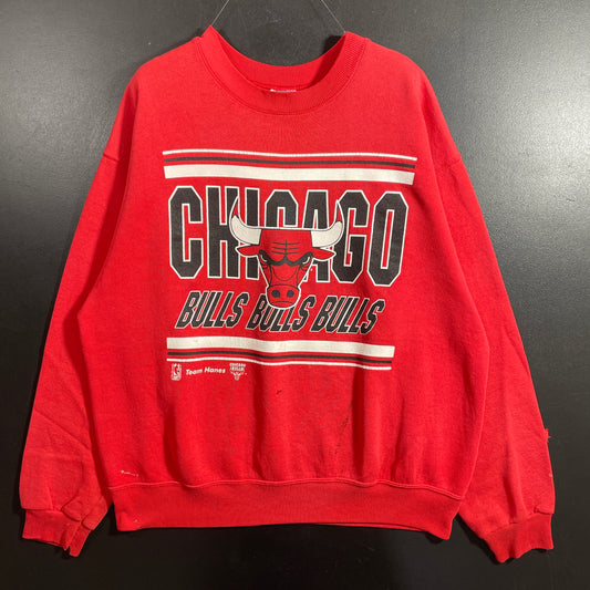 (XL) 90’s CHICAGO BULLS Vintage Sweatshirt / A1294S