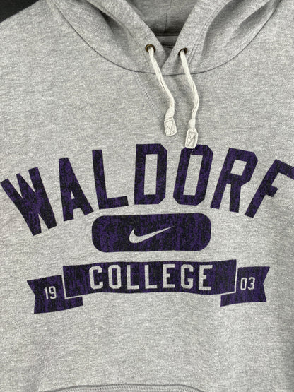 Vintage NIKE x WALDORF Size XL College Hoodie Sweat Shirt / G262S