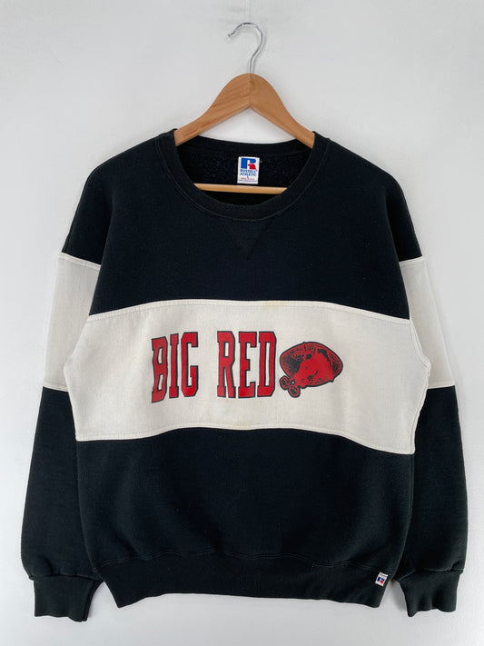 90's RUSSELL x BIG RED Made in USA Size L Vintage Sweat-Shirt / G2841S