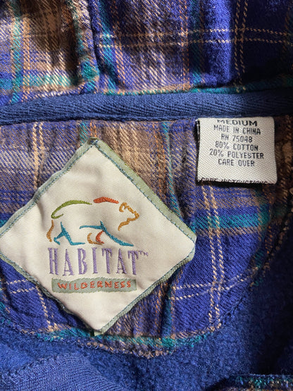 Vintage LAKE TAHOE Size M Animal Hoodie Sweat-Shirt / F9064S