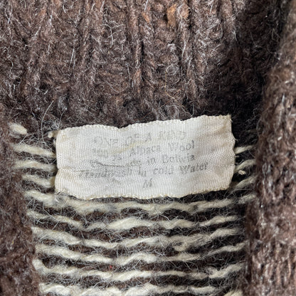 (M) Vintage Nordic Wool Knit Sweater / A1255K